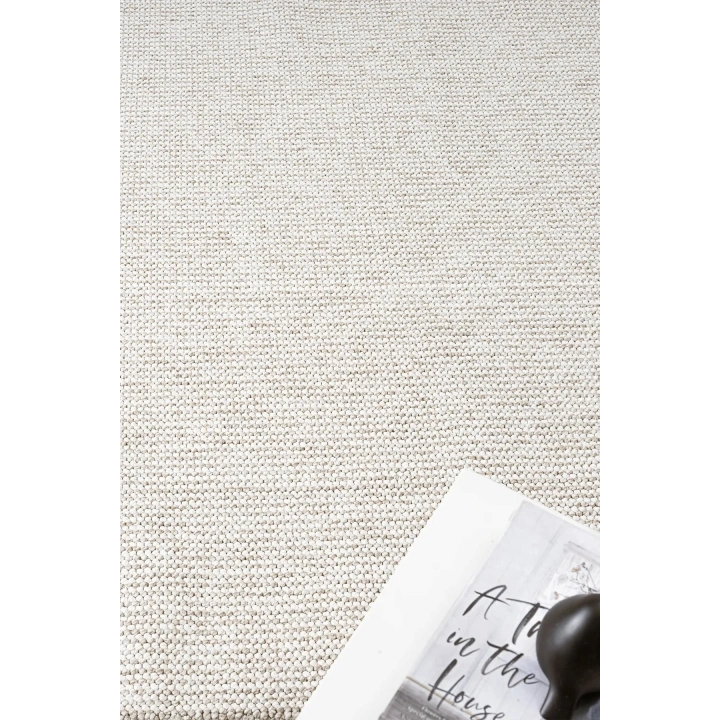Arya Bej-Beyaz İskandinav Dekoratif Halı