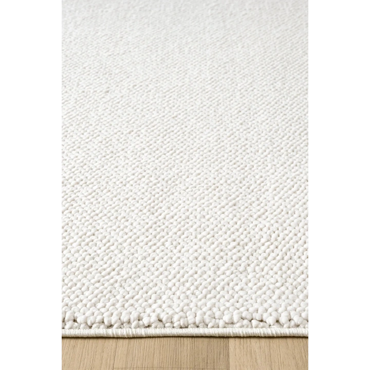 Arya Düz Krem İskandinav Dekoratif Halı