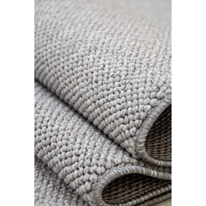 Arya Düz-Gri İskandinav Dekoratif Halı