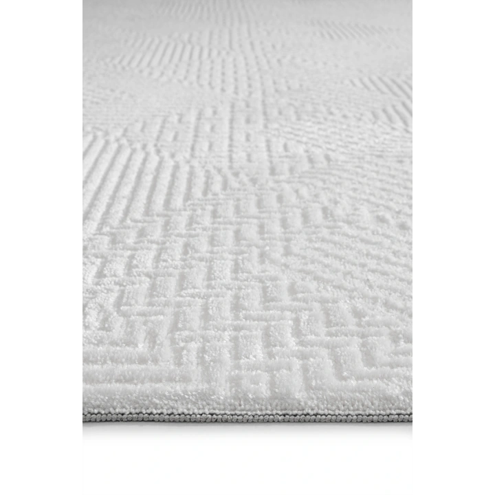 İnci Akrilik Halı Beyaz