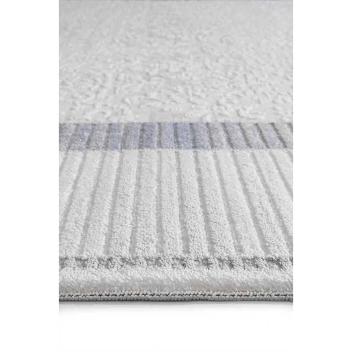 İnci Akrilik Halı Mavi-Beyaz