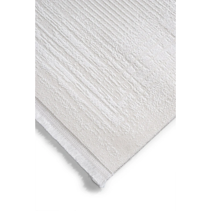 İnci Akrilik Halı Beyaz-Beyaz