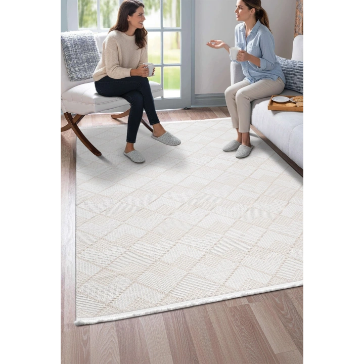 İnci Akrilik Halı Bej