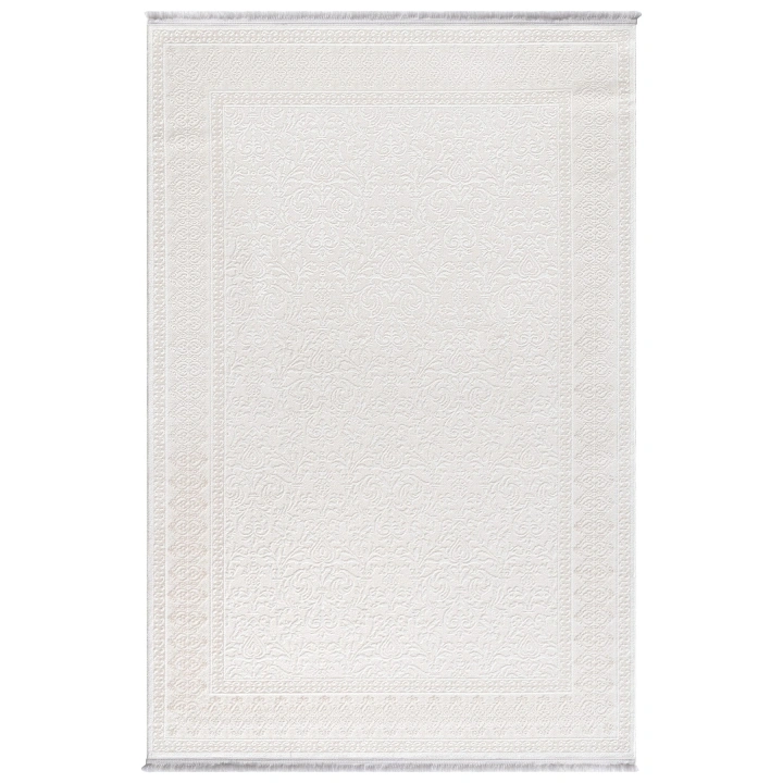 İnci Akrilik Halı Bej-Beyaz