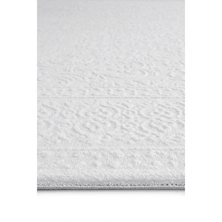 İnci Akrilik Halı Beyaz-Beyaz