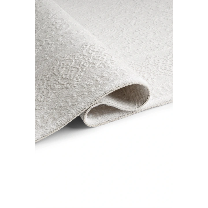 İnci Akrilik Halı Bej-Beyaz