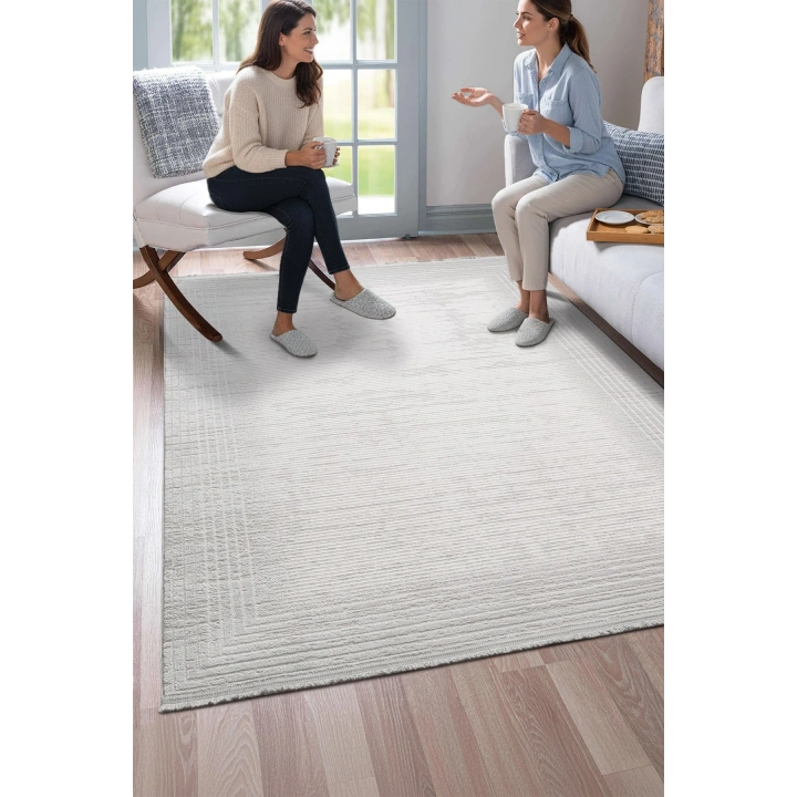 İnci Akrilik Halı Açık-Gri