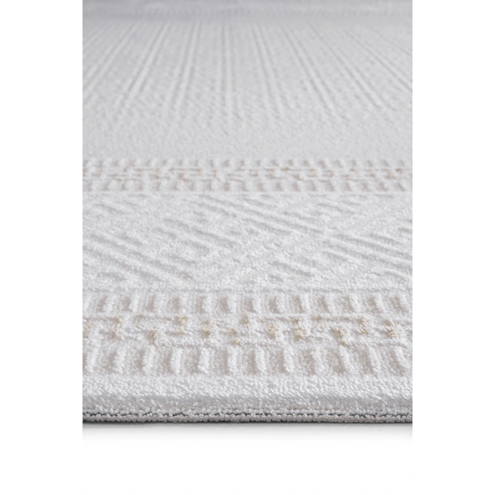 İnci Akrilik Halı Gold-Beyaz
