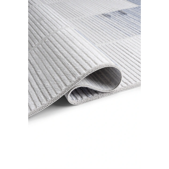 İnci Akrilik Halı Mavi-AçıkGri