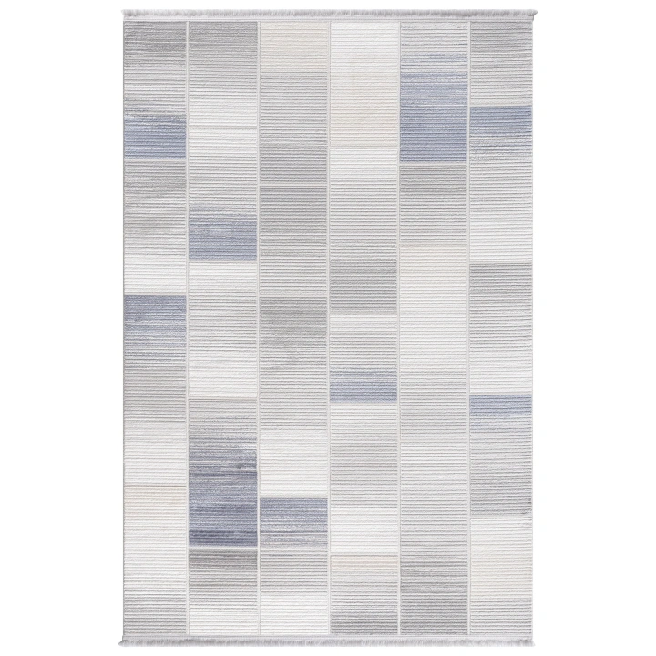 İnci Akrilik Halı Mavi-AçıkGri