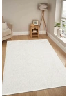 Arya Düz Krem İskandinav Dekoratif Halı