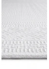 İnci Akrilik Halı Beyaz-Beyaz