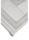 İnci Akrilik Halı AçıkGri-Beyaz