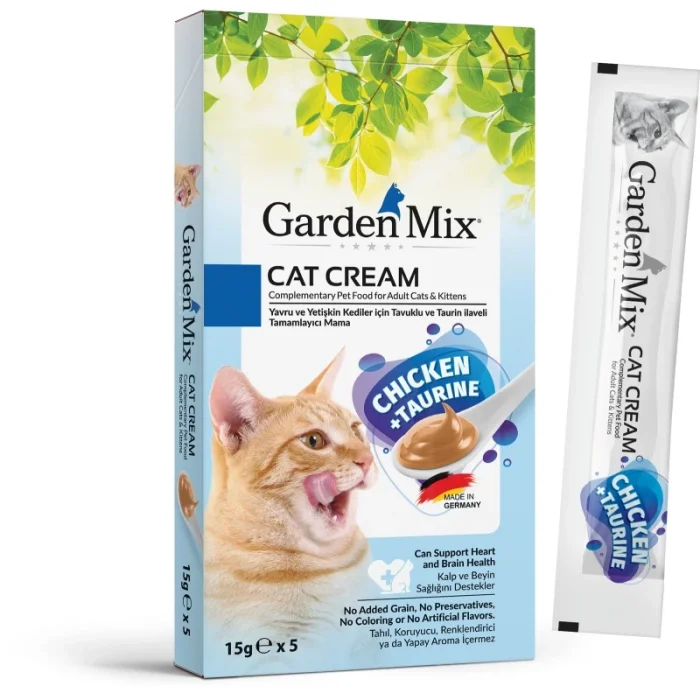 Gardenmix Tavuklu ve Taurinli Kedi Ödül Maması 5x15 gr