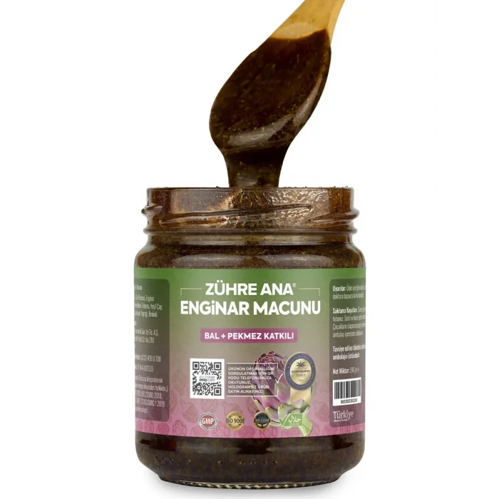 Zühre Ana Enginar Macunu 240 gr | Bal ve Pekmez Katkılı Doğal Karışım