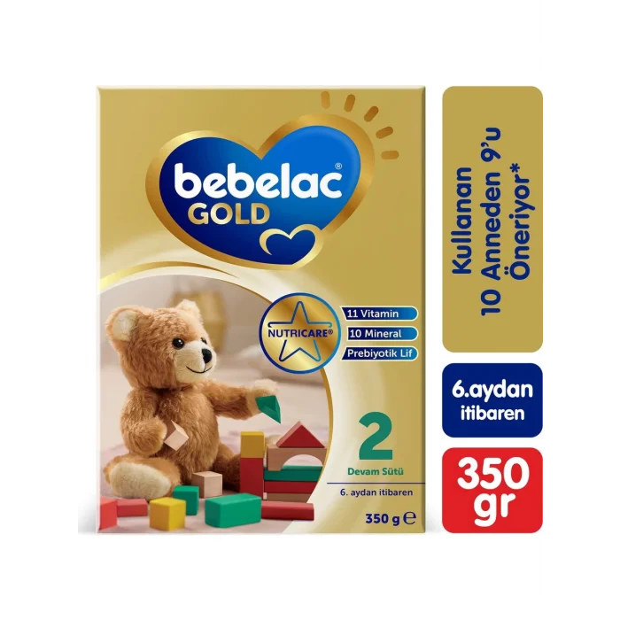 Bebelac Gold 2 Devam Sütü 6-12 Ay 350 Gr