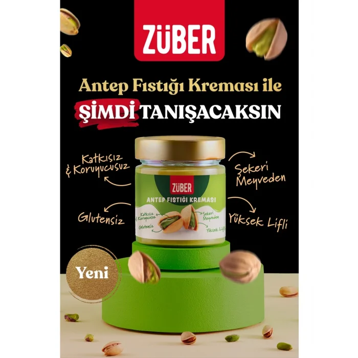 Züber Antep Fıstığı Kreması 200 gr