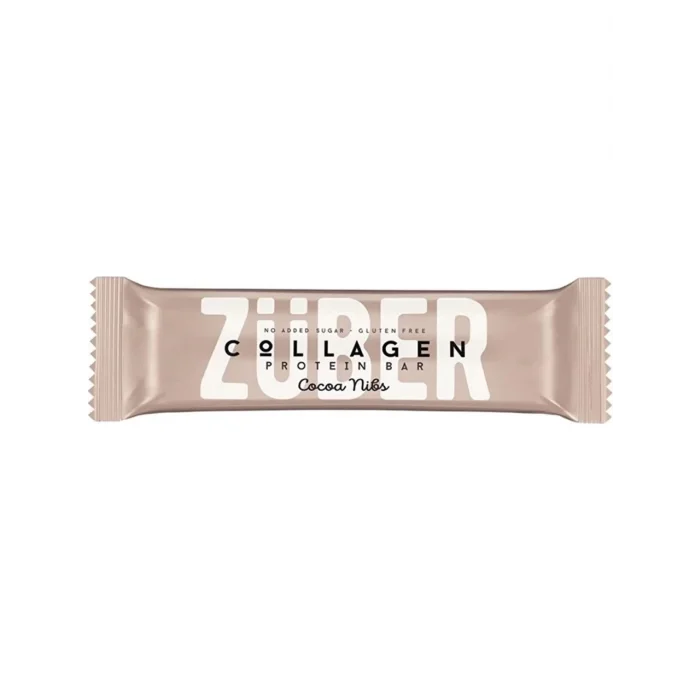 Züber Kakao Çekirdekli Kolajen Protein Bar 35 G - 12 Adet