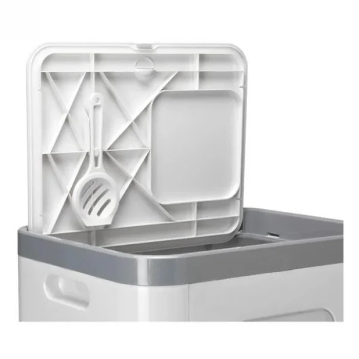 Moderna Cat Concept Tırmalamalı Kapalı Kedi Tuvaleti - Gri