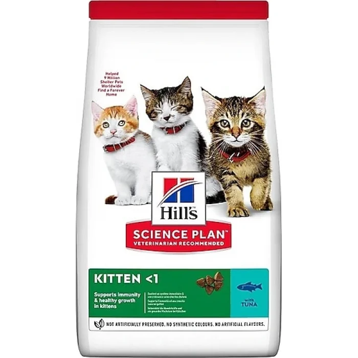 Hill’s SCIENCE PLAN Kitten Tuna Balıklı Yavru Kedi Maması 1,5 Kg