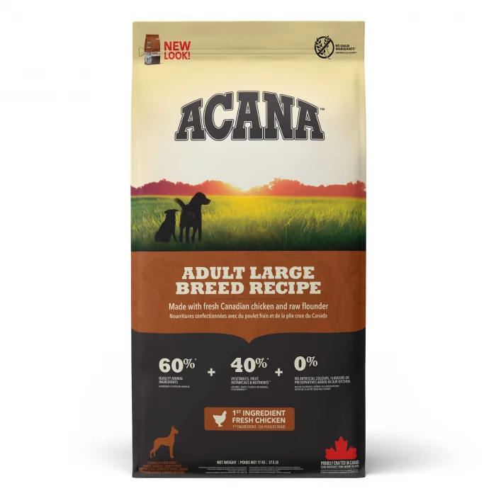 ACANA Heritage Adult Large Breed 17 kg Büyük Irk Yetişkin Köpek Maması