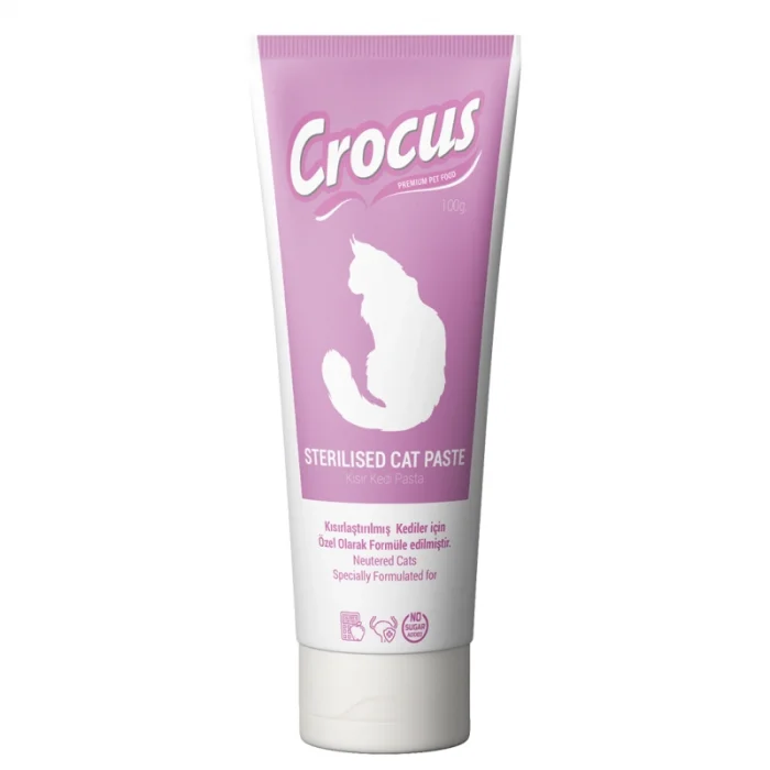 Crocus Kedi Sterilised Malt Macunu 100 Gr