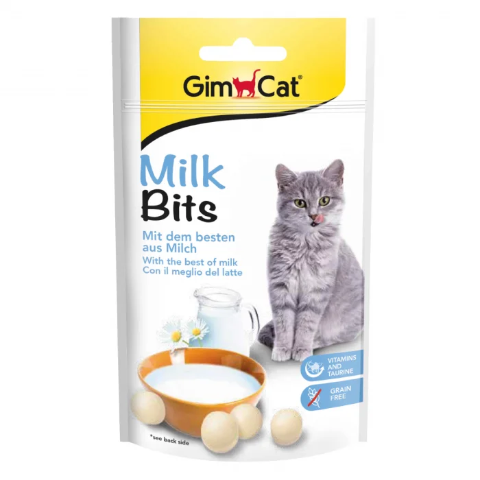 GimCat Milk Bits Sütlü Ödül Tableti 40gr