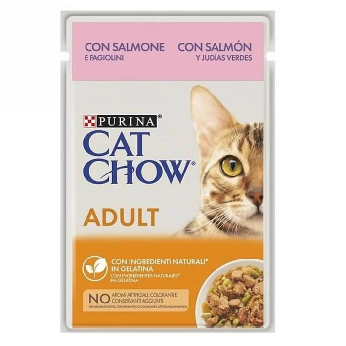 Purina Cat Chow Somonlu Yetişkin Kedi Konserve Maması 85 Gr x 26 Adet