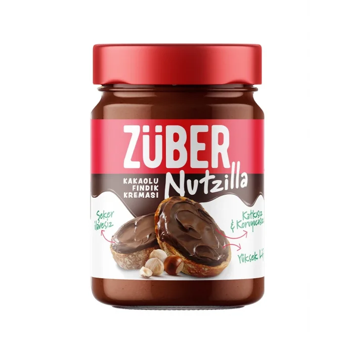 Züber Nutzilla Fındık Kreması Kakaolu 315G