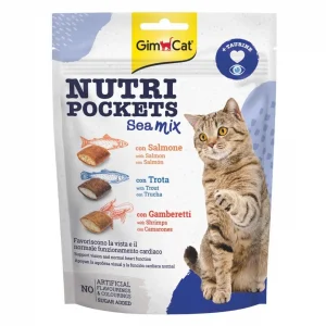 Gimcat Nutripockets Kedi Ödülü Sea Mix 150 gr