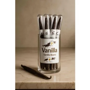 Gurme Vanilya Çubuğu 2 Adet Cam Tüpte Yeni Hasat