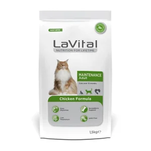 Lavital Tavuklu Maintenance Yetişkin Kedi Maması 1,5 Kg | Sağlıklı ve Dengeli Beslenme