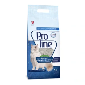 Proline Bentonit Naturel Kedi Kumu 5 L – Doğal ve Güçlü Hijyen