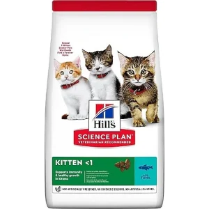 Hill’s SCIENCE PLAN Kitten Tuna Balıklı Yavru Kedi Maması 1,5 Kg