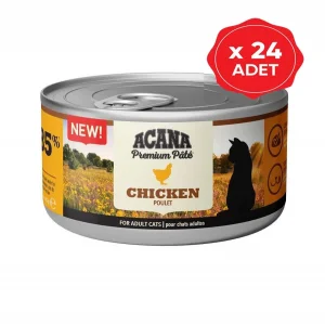 ACANA Chicken Konserve Kedi Maması Tavuklu 85 gr 24 Adet
