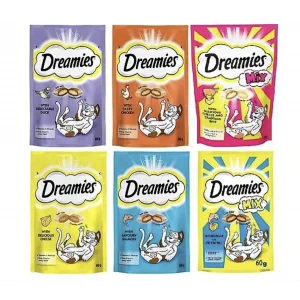 Dreamies Kedi Ödül Maması 60 gr 6lı Karışık