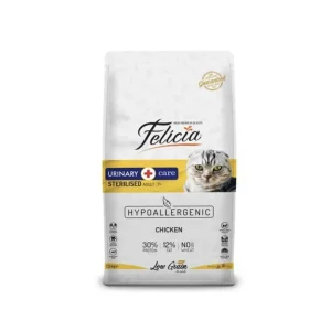 Felicia Sterilised Tavuk Etli 12 Kg Kısır Kedi Maması