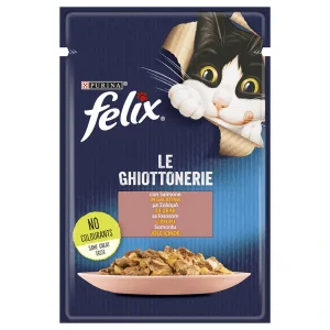 Felix Somonlu Kedi Yaş Maması 80 gr x 26 Adet