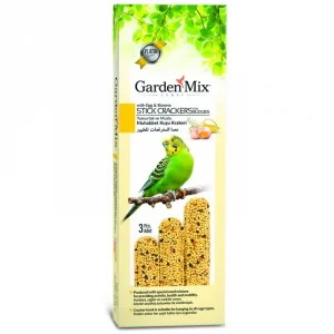 Gardenmix Platin Muzlu Yumurtalı Kuş Krakeri 3lü