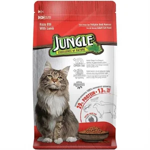 Jungle Kuzulu Yetişkin Kedi Maması 1,5kg