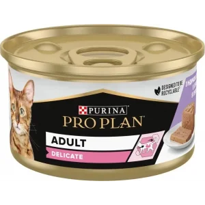 Pro Plan Delicate Hindili Yetişkin Konserve Kedi Maması 85 gr x 24 Adet