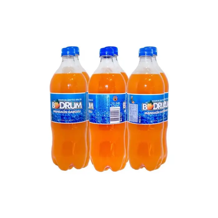 Bodrum Mandalina Gazozu Pet Şişe 1 Lt 6lı
