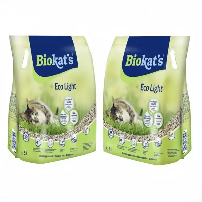 Biokats Pelet Kedi Kumu Eco Light 5lt x 2 ADET