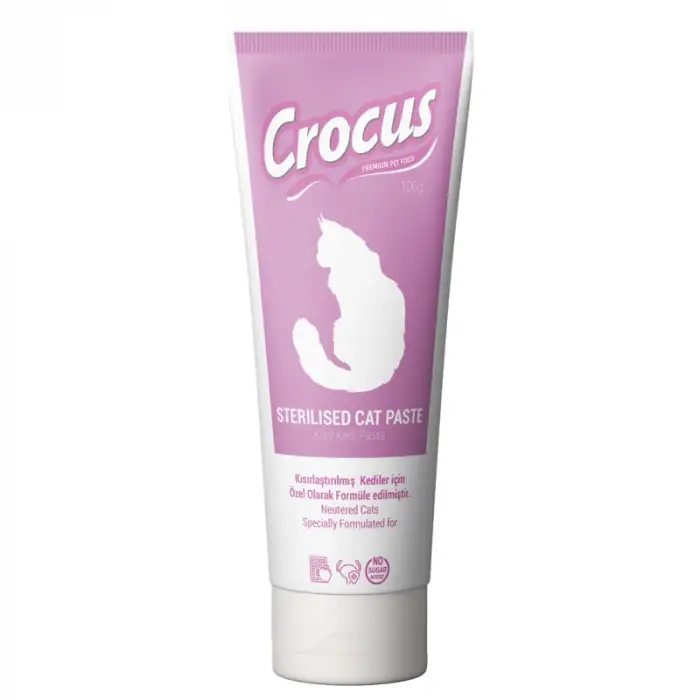 Crocus Kedi Sterilised Malt Macunu 100 Gr