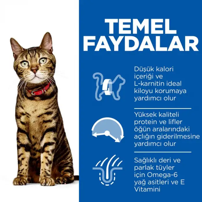Hills Light Tavuklu 1.5 Kg Yetişkin Kuru Kedi Maması