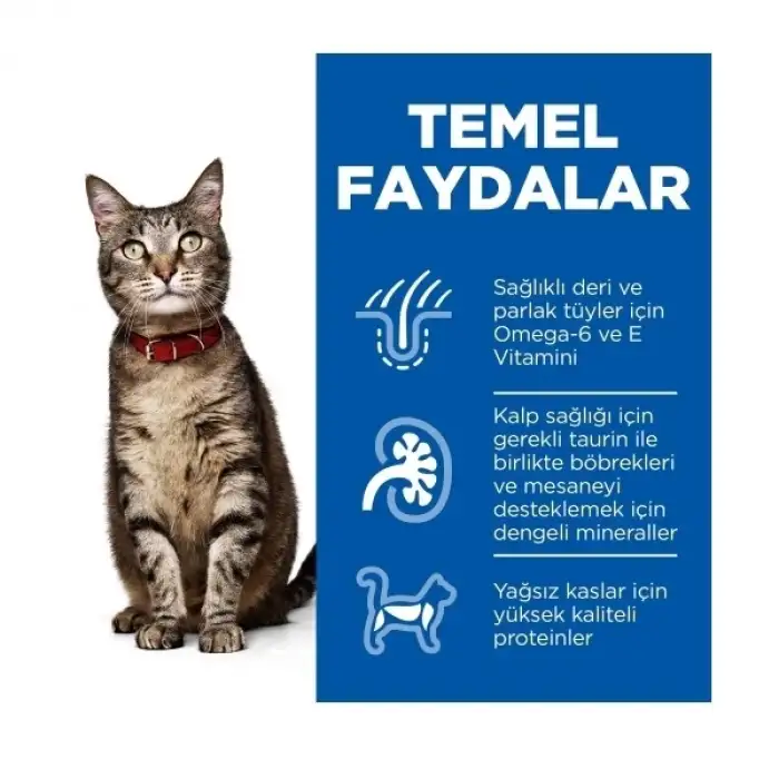 Hills Ton Balıklı Yetişkin Kedi Maması 1,5 kg