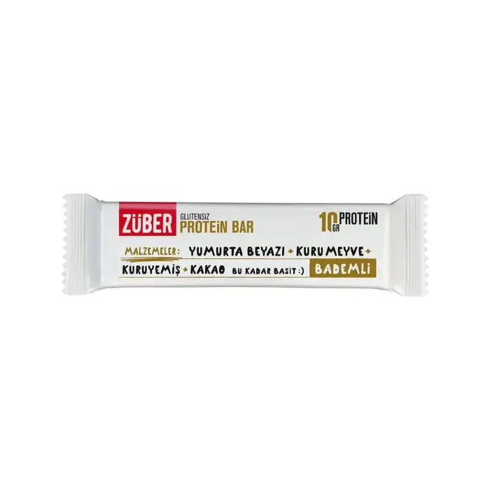 ZÜBER Bademli Protein Barı 35 gr x 12li