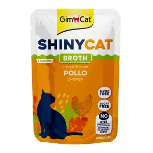 Gimcat Shinycat Pouch Tavuklu Kedi Maması 70 gr x 12 Adet