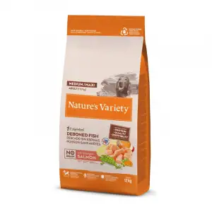 Natures Variety Original No Grain Somonlu 12 kg Orta ve Büyük Irk Yetişkin Köpek Maması