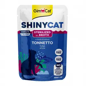 Gimcat Shinycat Pouch Sterilised Ton Balıklı Kedi Maması 70 gr x 12 Adet